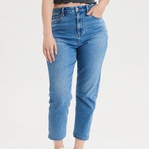 AE Stretch Curvy Mom Jeans